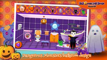 Halloween Doll House Games 3D ภาพหน้าจอ 3