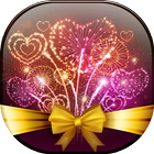 New Year Fireworks Wallpaper ikon