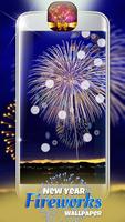 New Year Fireworks Wallpaper penulis hantaran
