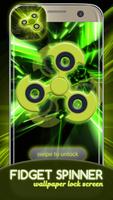 Sperrbildschirm Fidget Spinner Plakat