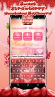 Sweet Strawberry Emoticon Keyboard screenshot 3