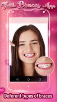 Les Dents Bretelles Application Affiche