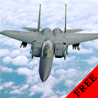 F-15 Eagle Aircraft FREE icône