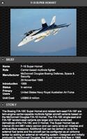 F- 18 de combate Aviones GRATI captura de pantalla 1