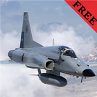 F - 5 戦闘機 の航空機 無料 アイコン