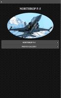 F-5 Fighter Aircraft FREE پوسٹر