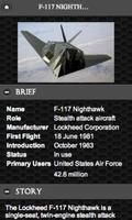 برنامه‌نما F-117 Stealth Aircraft FREE عکس از صفحه