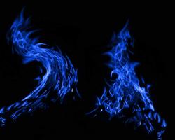 3 Schermata Blue Fire Live Wallpaper