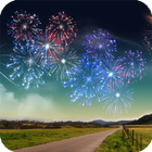 Fireworks HD Live Wallpaper أيقونة