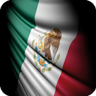 Mexico Flag Live Wallpaper أيقونة