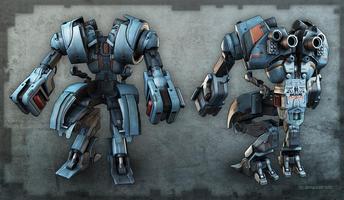 Robot Pack 2 Live Wallpaper スクリーンショット 1