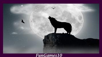 Wolf Moon Wallpaper capture d'écran 1