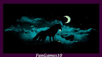 2 Schermata Wolf Moon Wallpaper