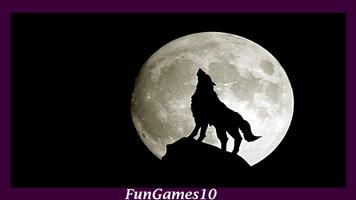 برنامه‌نما Wolf Moon Wallpaper عکس از صفحه