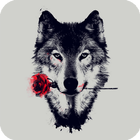 Wolf Pack 2 HD Live Wallpaper أيقونة