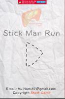 Stick Run - pencil city Affiche
