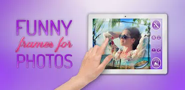 Engraçado Molduras Para Fotos