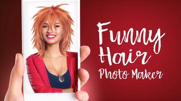 Funny Hair Photo Maker 포스터