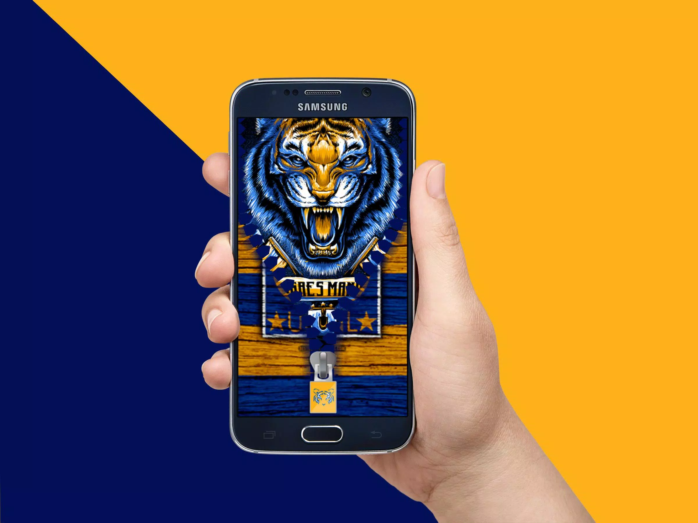 Tigres Fondos UANL Pantalla con cremallera APK للاندرويد تنزيل