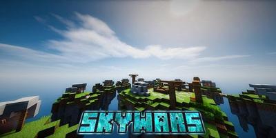 Map of Skywars for MCPE Affiche