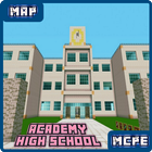 آیکون‌ Academy High School Map for MCPE