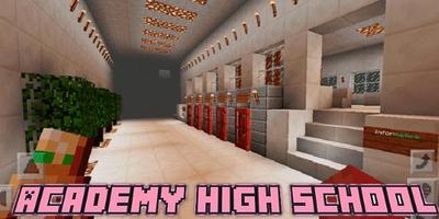 Academy High School Map for MCPE स्क्रीनशॉट 2