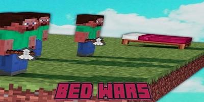 Bed wars Server Map for MCPE पोस्टर