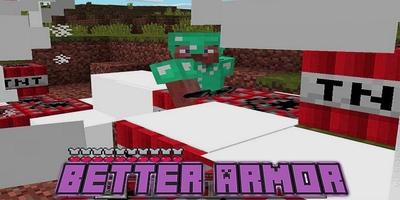 Better Armor Mod for MCPE Affiche