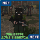 Gun Craft Zombie Edition Map for MCPE biểu tượng