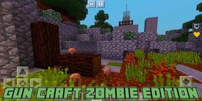 Gun Craft Zombie Edition Map for MCPE स्क्रीनशॉट 1