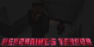 Herobrine Terror Horror Map for MCPE โปสเตอร์