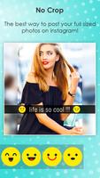 No Crop Insta Square Size InstaPic poster