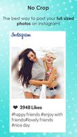 No Crop Insta Square Size InstaPic screenshot 2