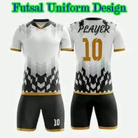 Futsal uniform ontwerp-poster