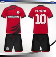 Futsal uniform ontwerp screenshot 2