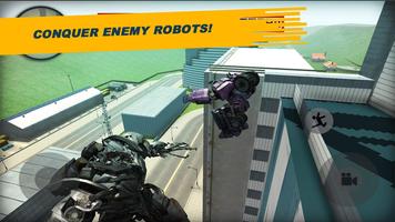 Futuristic Robot: Rope Hero скриншот 1