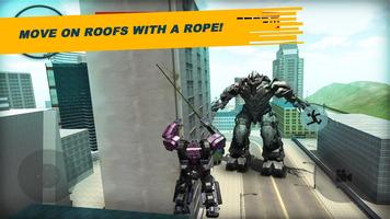 Futuristic Robot: Rope Hero capture d'écran 3