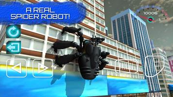 Futuristic Robot Spider Hero اسکرین شاٹ 1