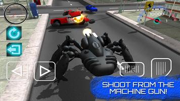 Futuristic Robot Spider Hero اسکرین شاٹ 2