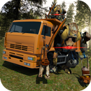 Futuristic Truck with Robots APK