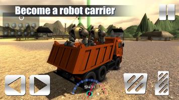 Futuristic Truck with Robots screenshot 3