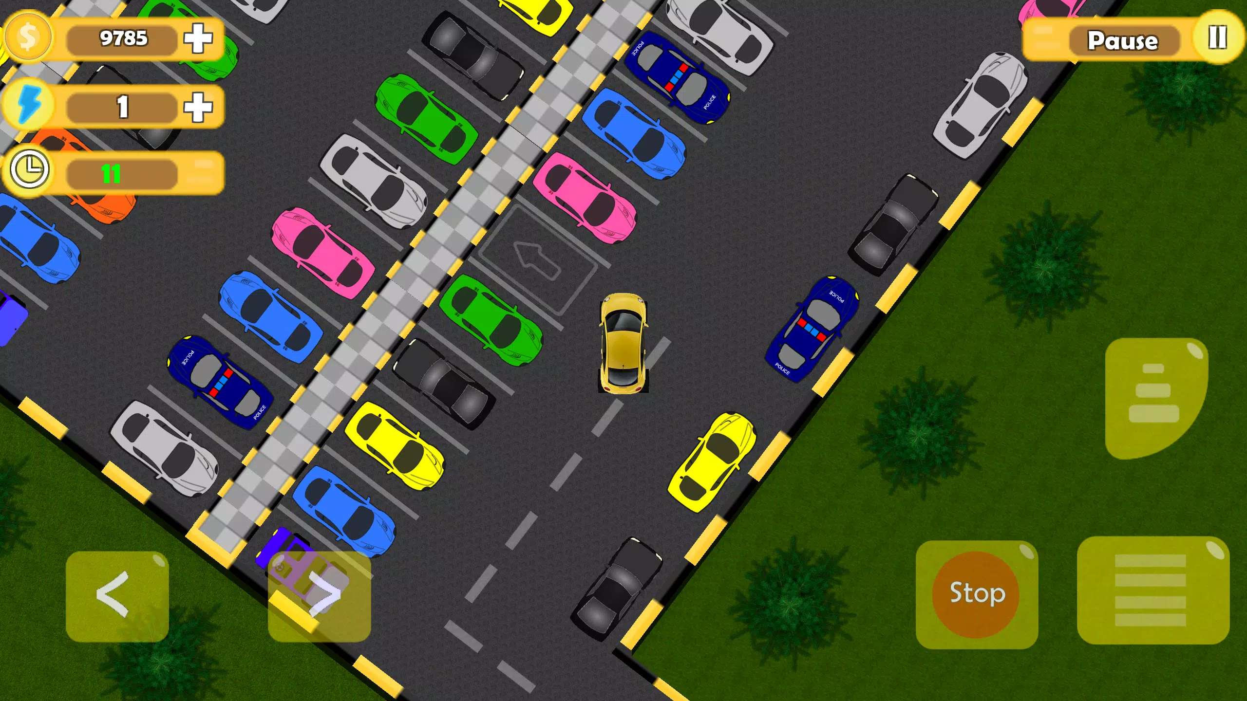 2D Car Parking - Click Jogos