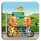 Little Twin Boys Upin-Ipin Bike Dash icono