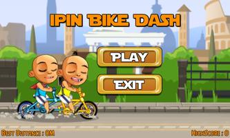 Little Twin Boys Upin-Ipin Bike Dash Poster