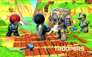 Tiny Troopers Fighters : kids Fighting game Affiche