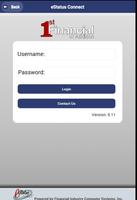 eStatus Connect 1st Financial スクリーンショット 1