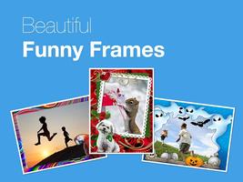 Funny Photo Frames 2015 الملصق