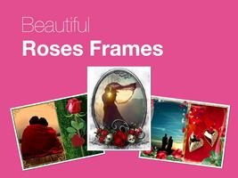 Beautiful Roses Photo Frames पोस्टर