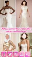 Wedding Dress Photo Montage پوسٹر