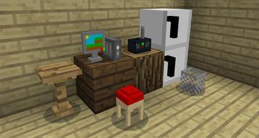 MOD Mine-Furniture Addon MCPE captura de pantalla 3